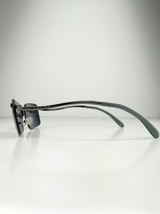 Deadstock Celine Triomphe Rimless Sunglasses SC 1007 568 Full Set Y2K Gunmetal main image 6